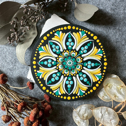 點亮生活-曼陀羅杯墊體驗｜舒壓療癒